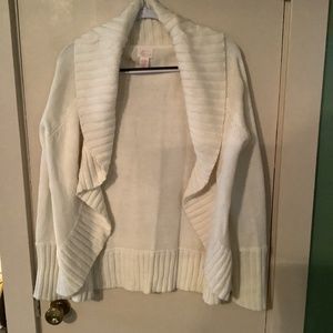 Cream colored sweater size xl